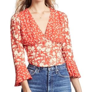Free People Lady Bohemian Blouse